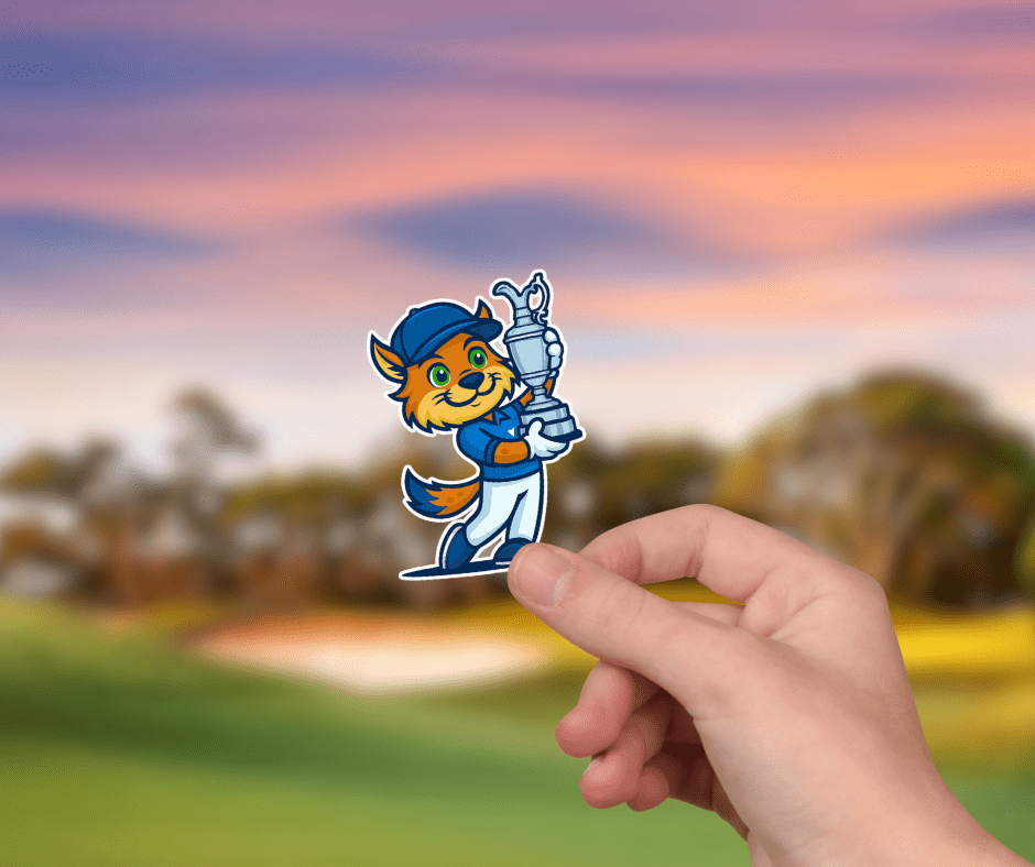 Scratch Open Champion Sticker - Links & Legends