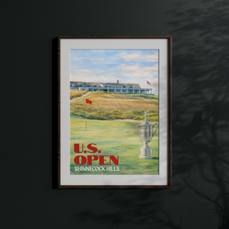 Shinnecock Hills US Open Trophy Art Print – alternate view