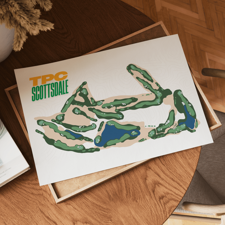 Scottsdale Course Art Print - Links & Legends