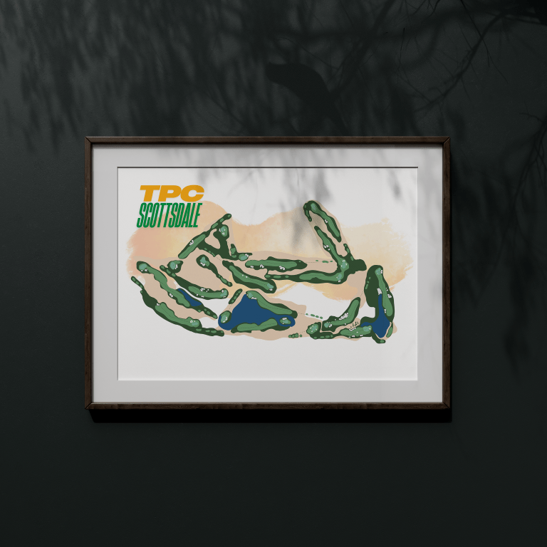 Scottsdale Course Art Print - Links & Legends