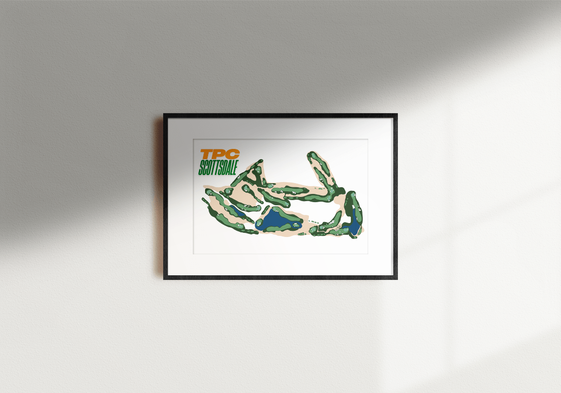 Scottsdale Course Art Print - Links & Legends