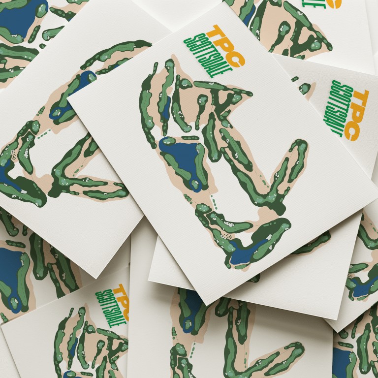 Scottsdale Course Art Print - Links & Legends