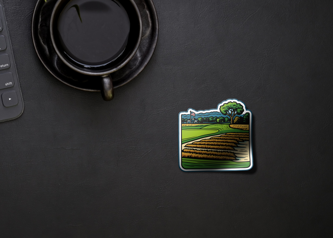 Oakmont Pews Sticker