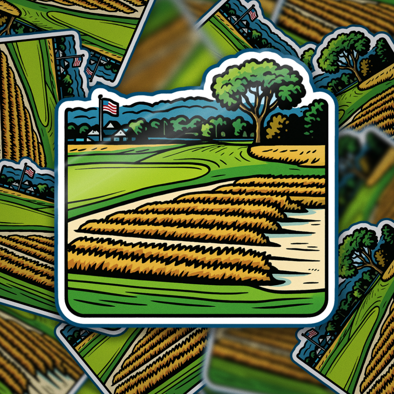 Oakmont Pews Sticker