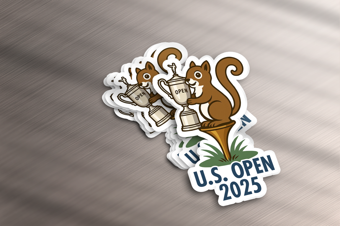 US Open 2025 Oakmont Squirrel