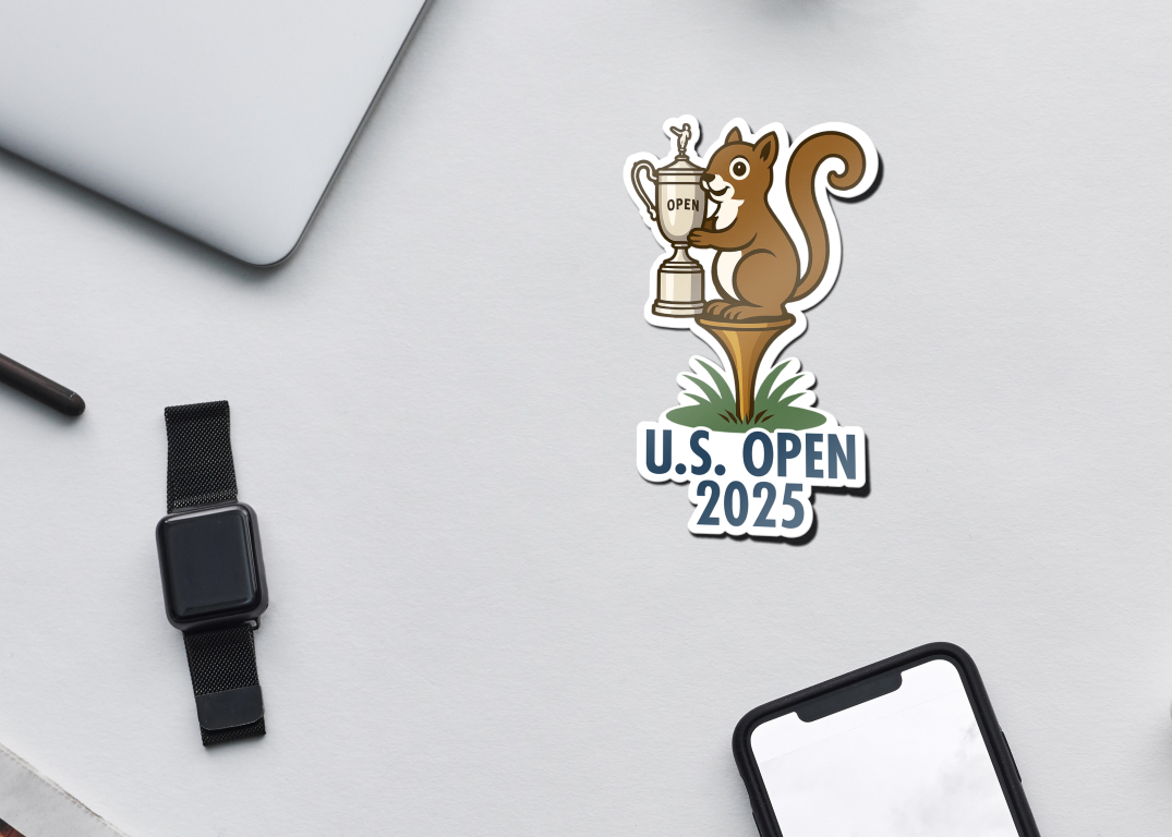 US Open 2025 Oakmont Squirrel