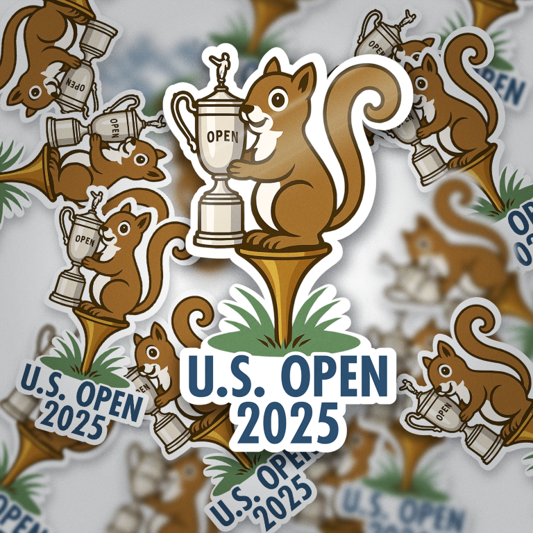 US Open 2025 Oakmont Squirrel
