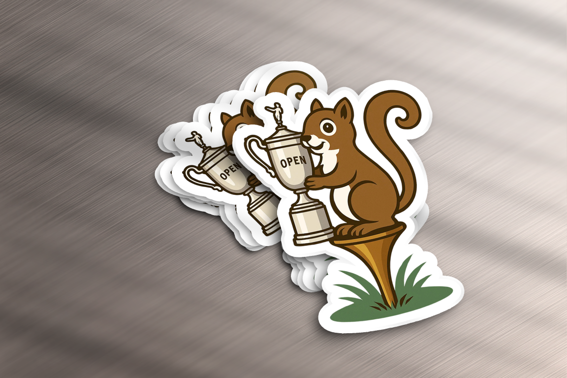 US Open Oakmont Squirrel
