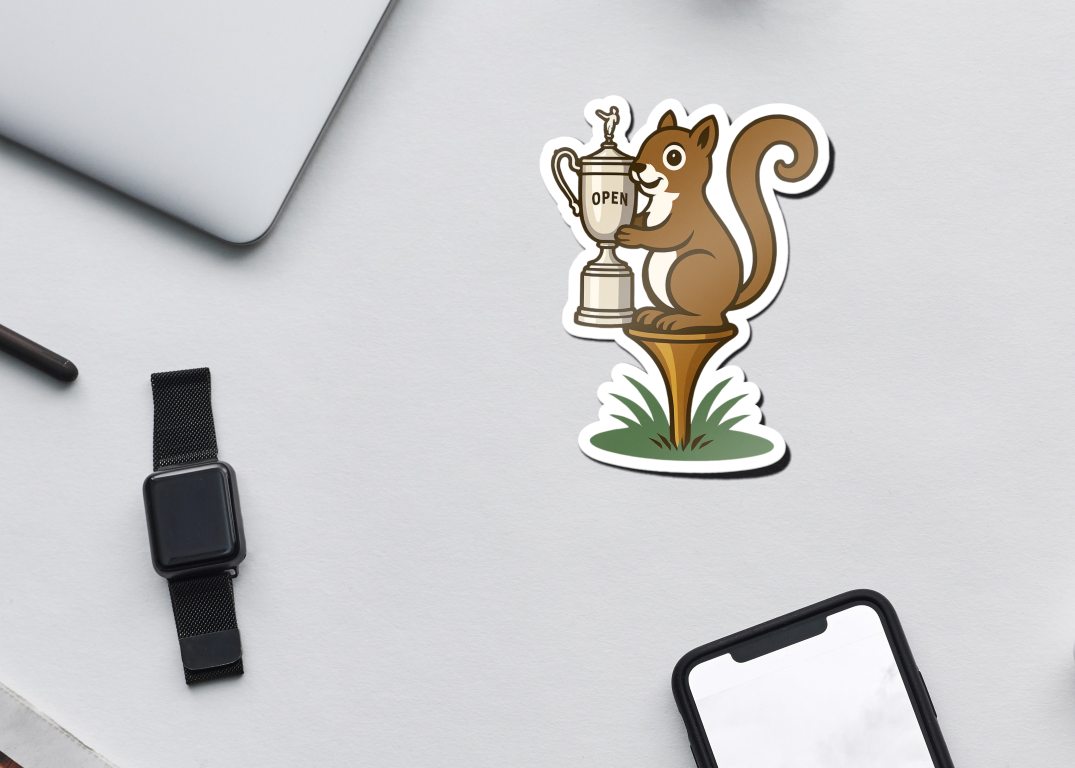 US Open Oakmont Squirrel