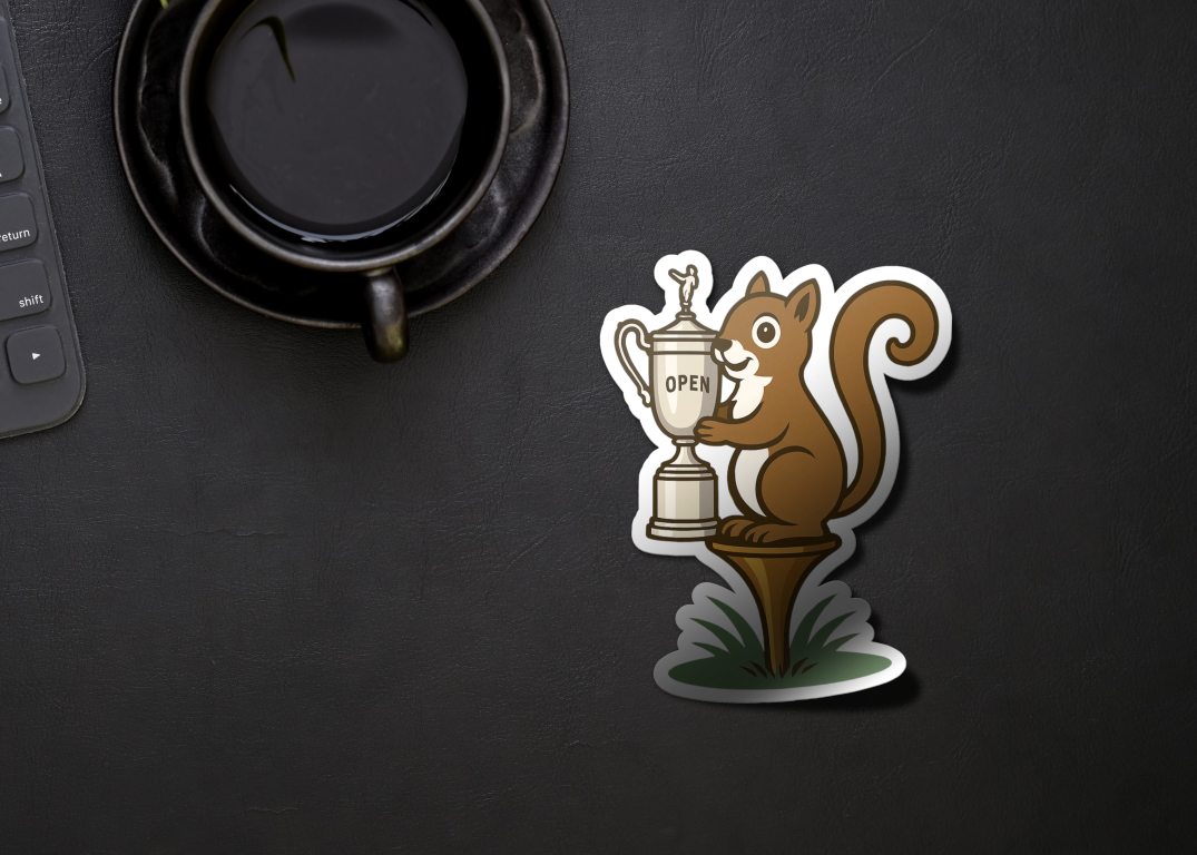 US Open Oakmont Squirrel