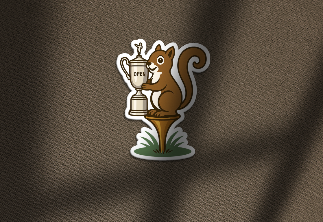 US Open Oakmont Squirrel