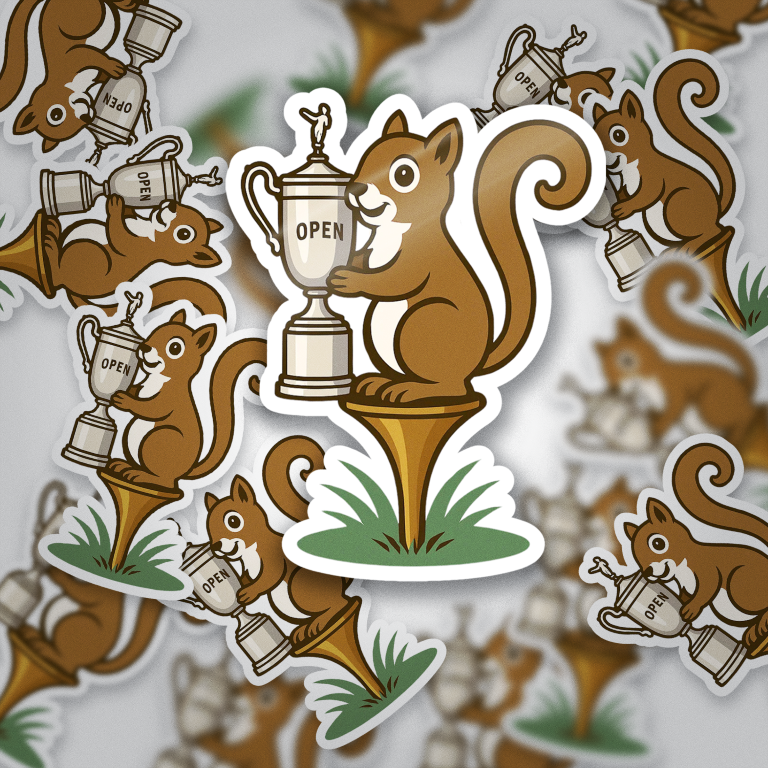 US Open Oakmont Squirrel