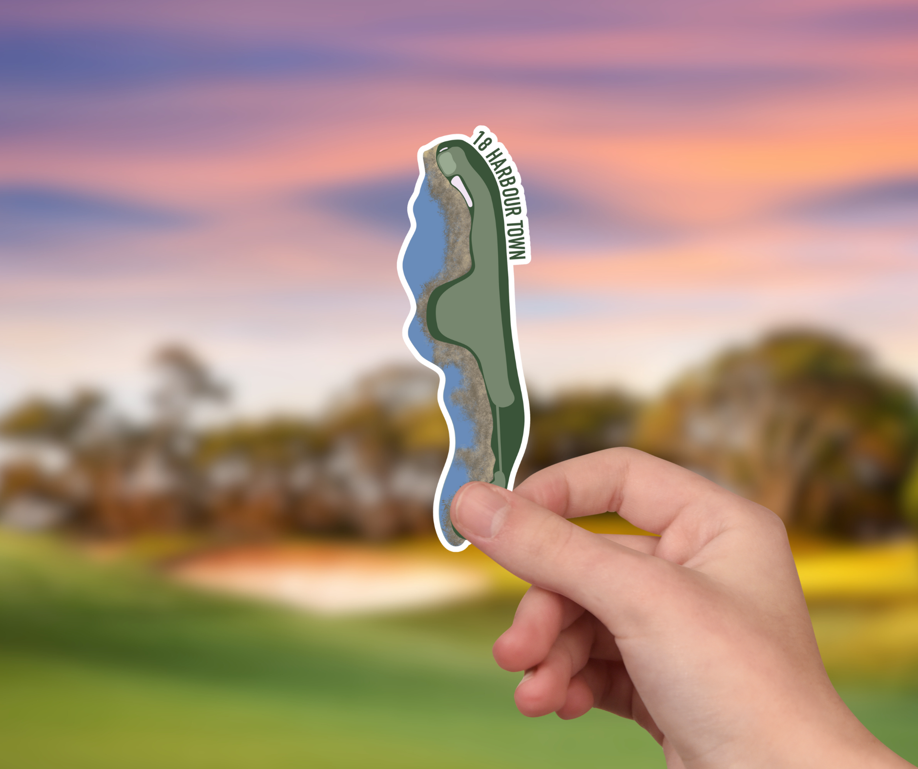 Harbour Town Hole 18 Sticker