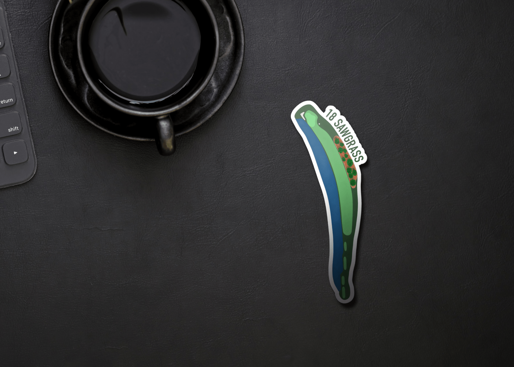 Sawgrass Hole 18 Sticker - Links & Legends
