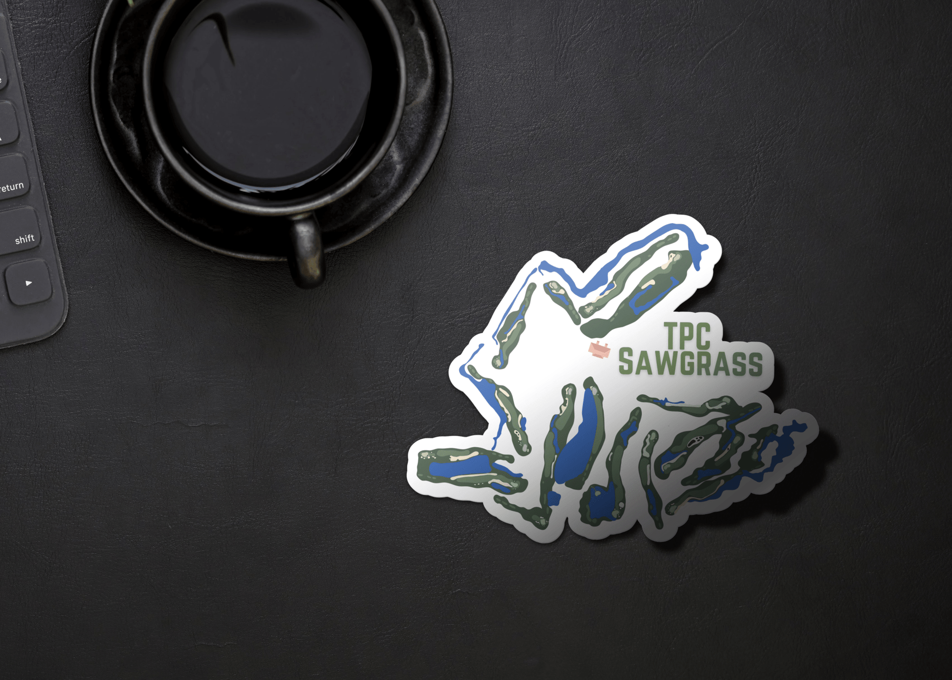 Sawgrass Course Sticker - Links & Legends